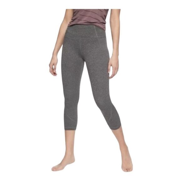Athleta Pants - ATHLETA Saluations Stash Pocket Capri Gray S